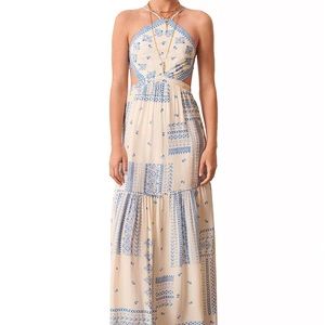 Open Back Maxi Dress